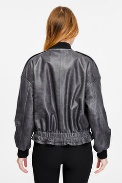 Image of Women's Genuine Jacket, Black