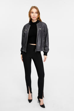 Image of Women's Genuine Jacket, Black