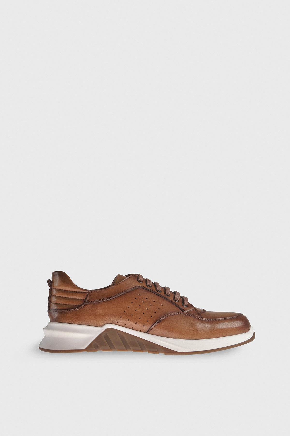 Ademende Casual Tan-sneakers voor heren