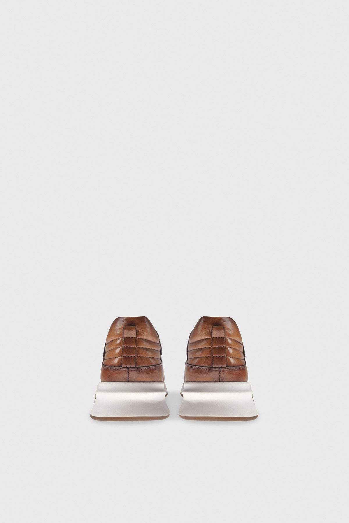 Ademende Casual Tan-sneakers voor heren