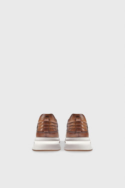 Image of Ademende Casual Tan-sneakers voor heren